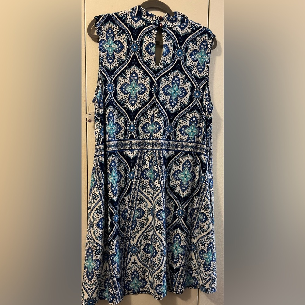 ALYX ABSTRACT SLEEVELESS DRESS (2X) NWOT - Picture 3 of 3